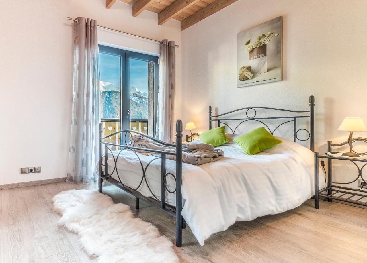 Les Edelweiss Mont-Blanc - Gite Classe 3 Etoiles Passy  Exterior foto